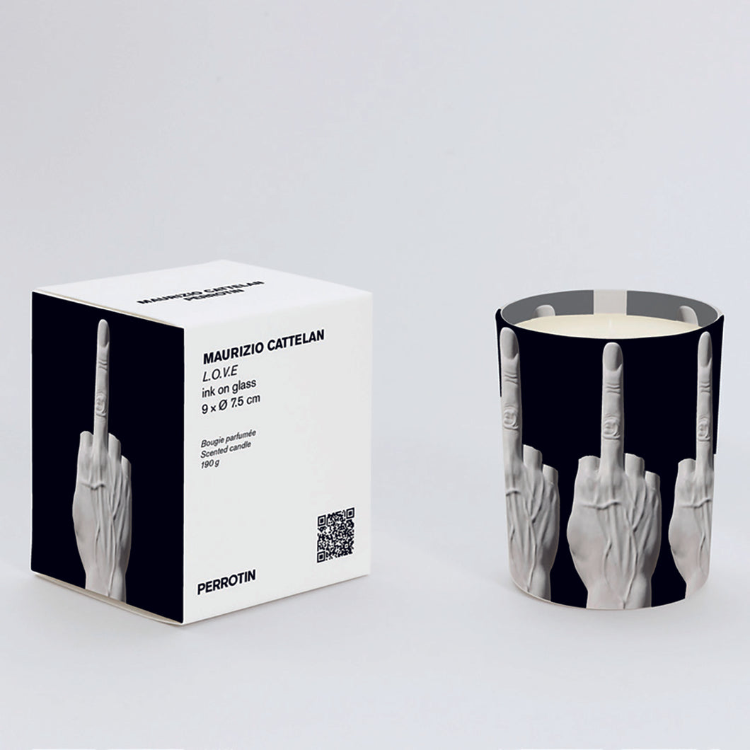  Perrotin x Maurizio Cattelan - L.O.V.E. Candle