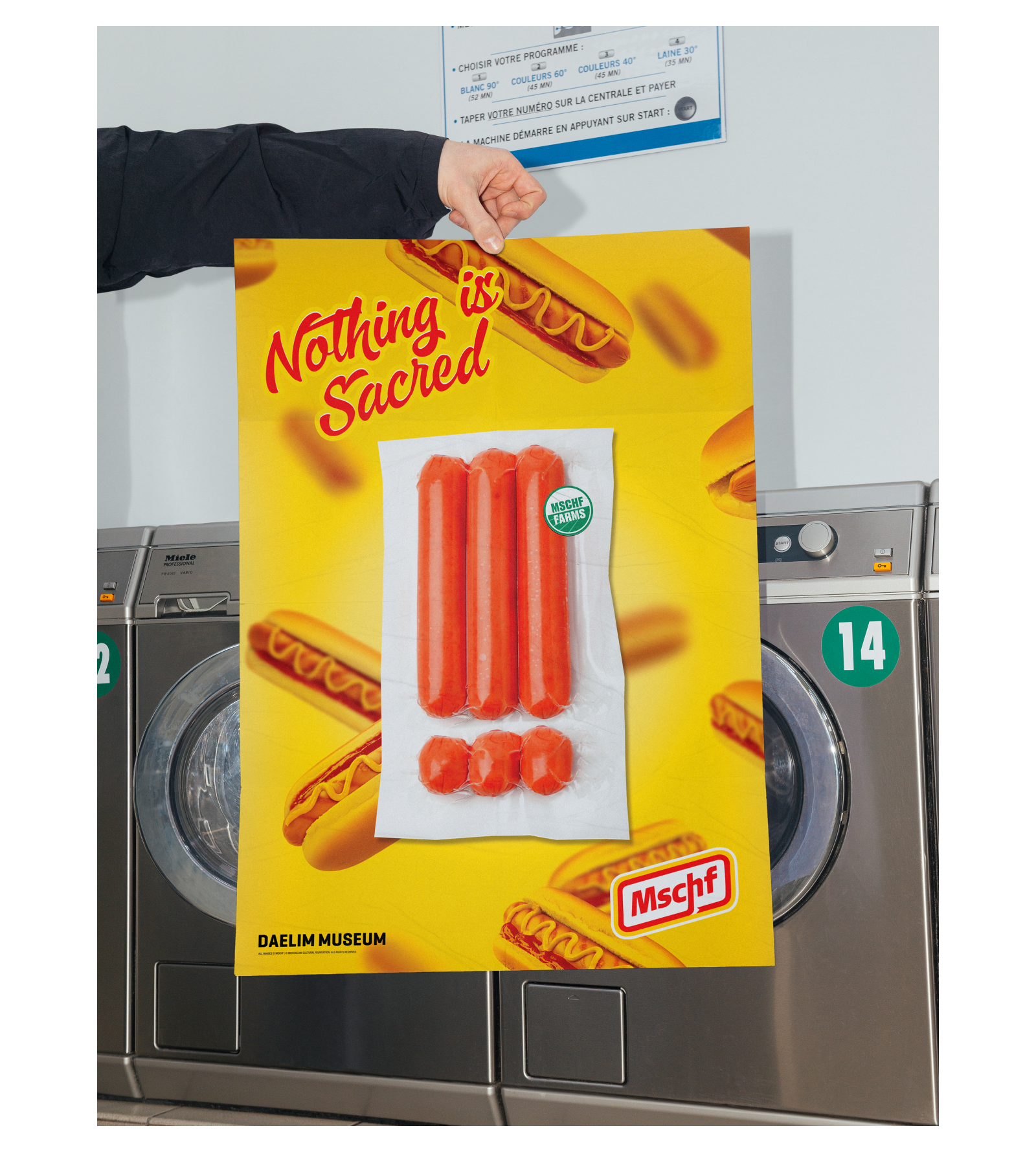 MSCHF - Nothing is Sacred: Poster (Hot Dog)