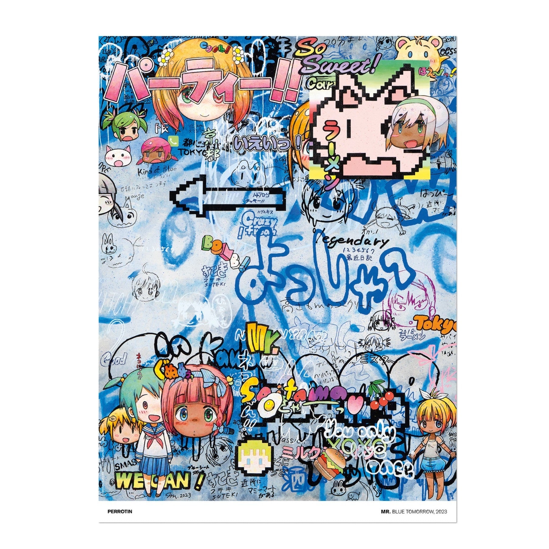 Pinkish Gold Mr. ポスター作品 新品未開封