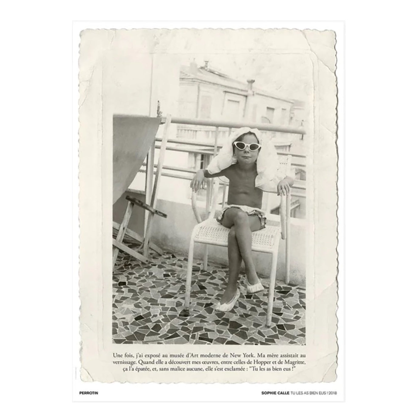 Sophie Calle - Tu les as Bien Eusi (Standard Poster)