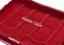 Load image into Gallery viewer, Sophie Calle - Behind the Curtain - Zipper Pouch
