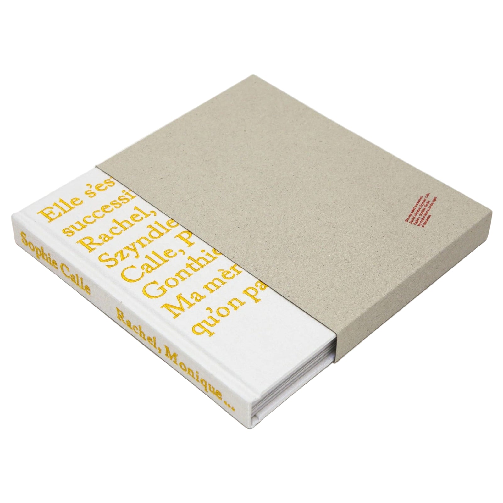 Sophie Calle - Rachel, Monique (Special Edition)