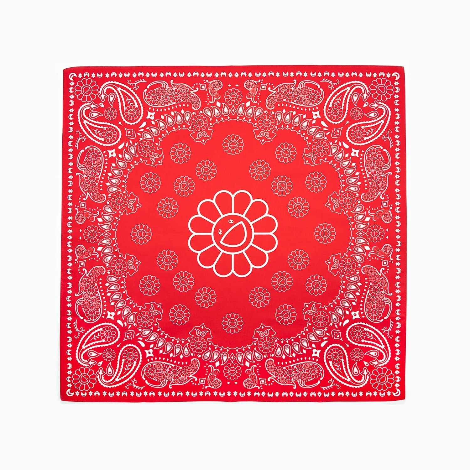 Takashi Murakami - Flower Paisley Bandana (Assorted Colors)