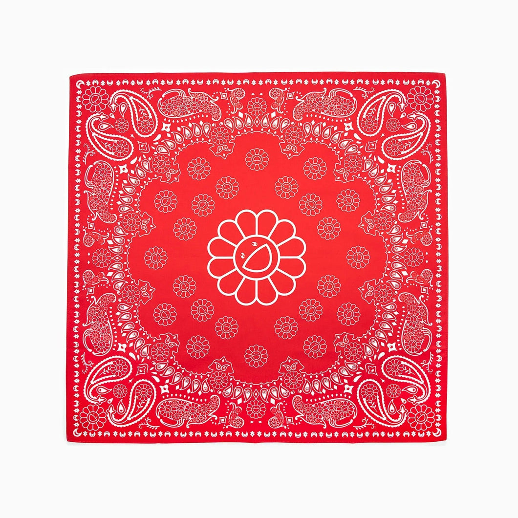 Takashi Murakami - Flower Paisley Bandana (Assorted Colors)