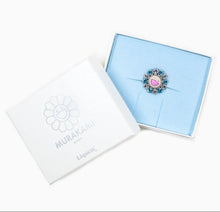Load image into Gallery viewer, Takashi Murakami x Liquem - Flower Lapel Pin (Blue x White)
