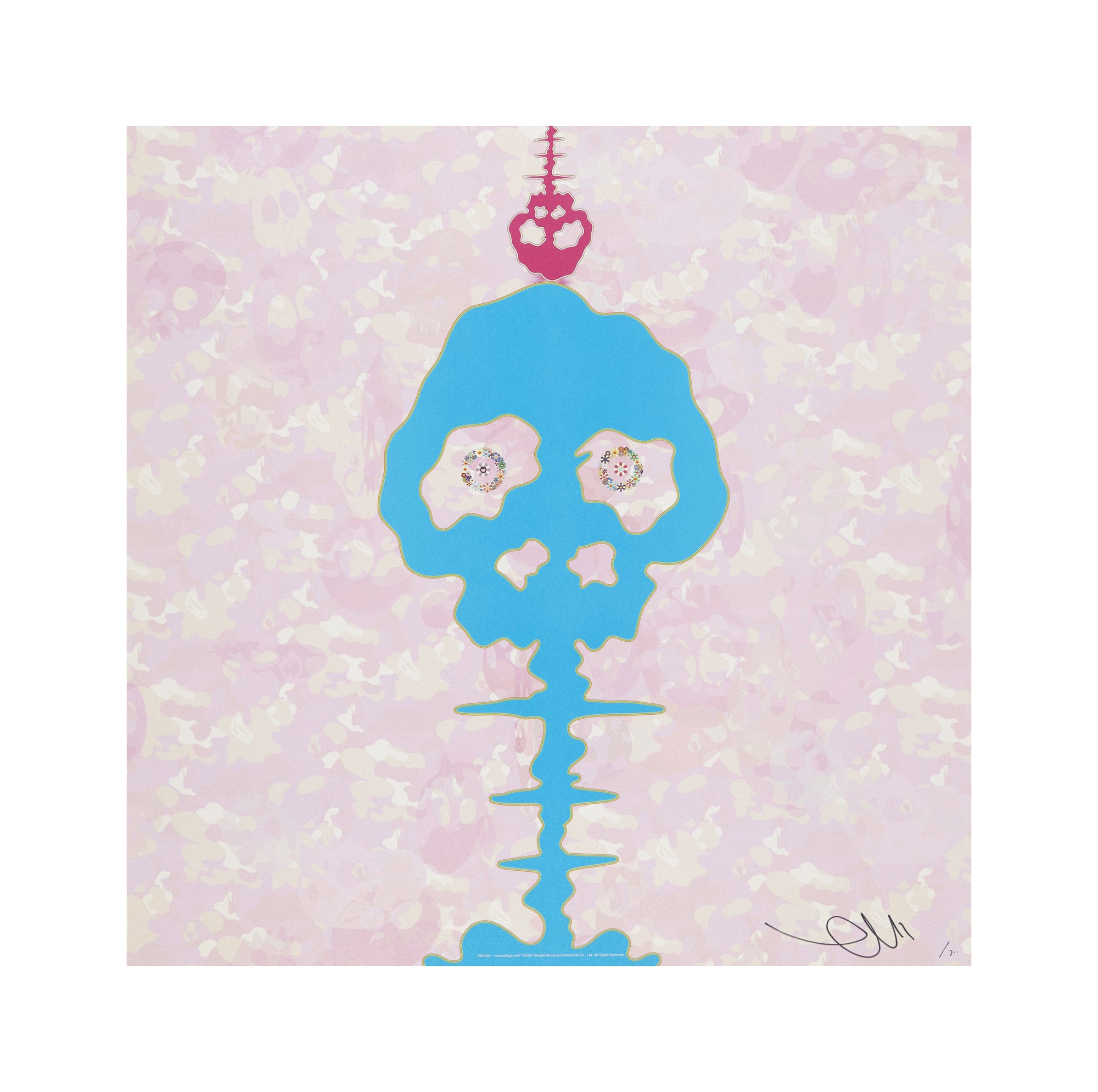 Takashi Murakami - BOKAN – Camouflage Pink, 2009