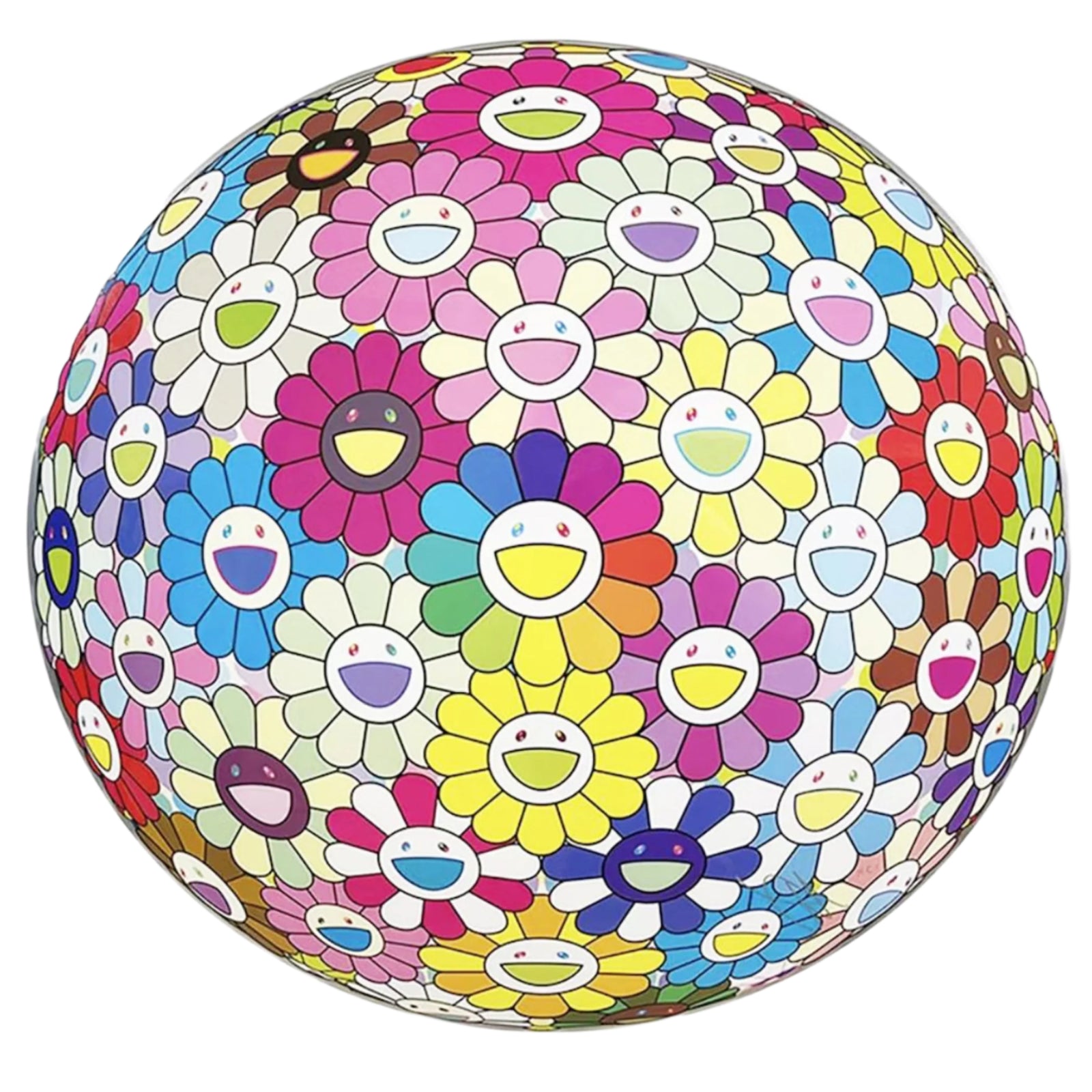 Takashi Murakami - Burying My Face in the Field of Flower