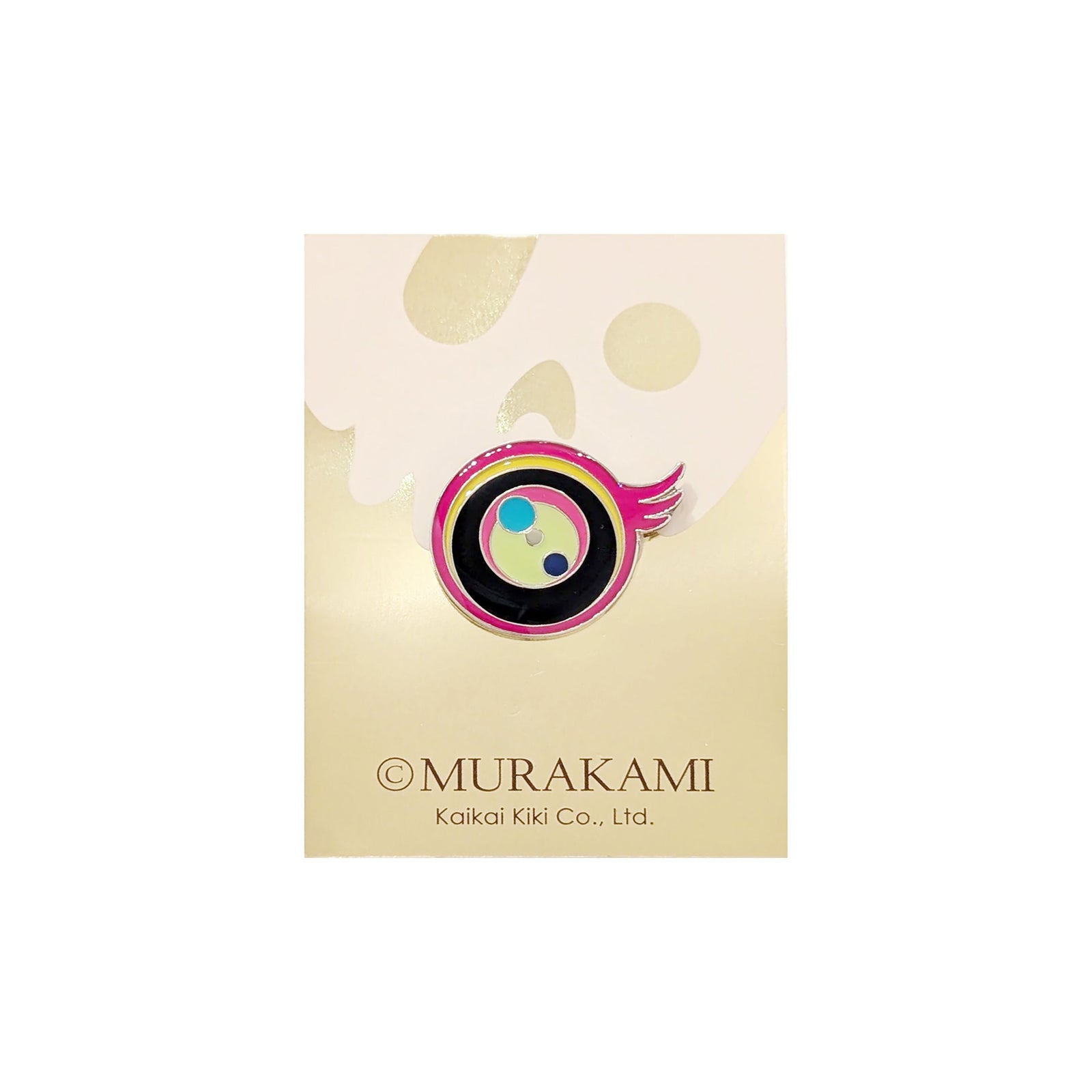 Takashi Murakami - Enamel Pin - Googly Eye