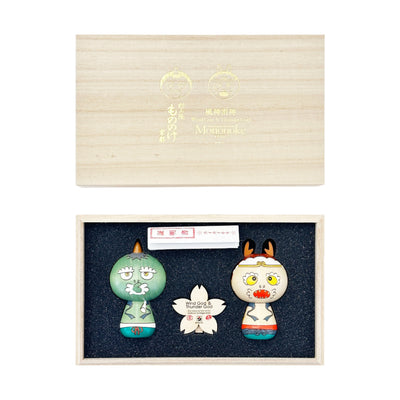 Takashi Murakami - Wind & Thunder God Kokeshi Dolls