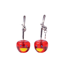 Load image into Gallery viewer, Takashi Murakami x Liquem - Cherry Earrings (Red)
