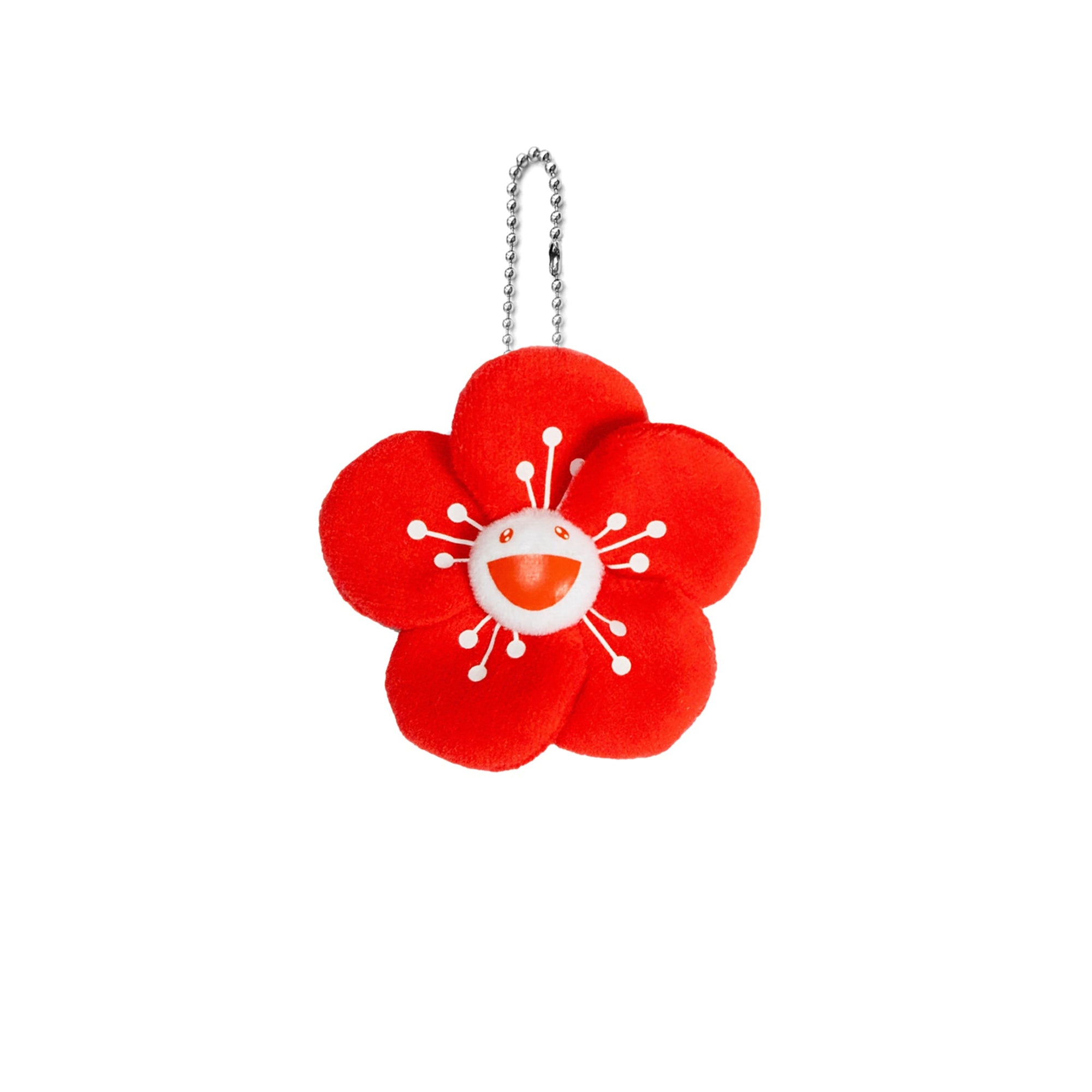 Takashi Murakami - Plush Flower Pin Keychain - KIJYAKU TEI Ume Mascot