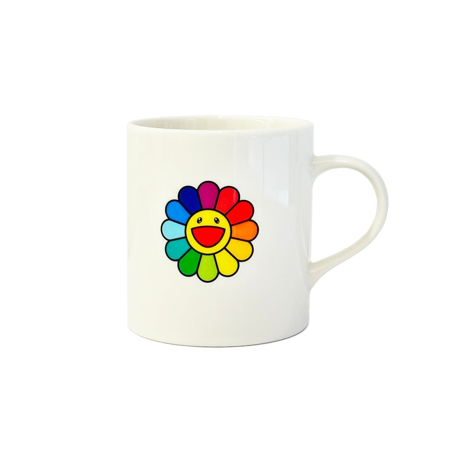 Takashi Murakami - Rainbow Flower Logo Mug – Perrotin New York