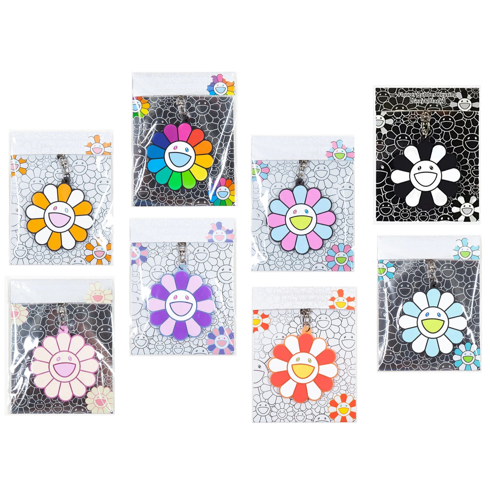 Takashi Murakami - Rubber Keyring Keychain - Flower (Assorted Styles)