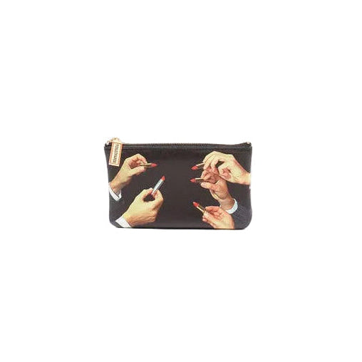 Toiletpaper (Maurizio Cattelan x Pierpaolo Ferrari) - Coin Pouch (Lipsticks Black)