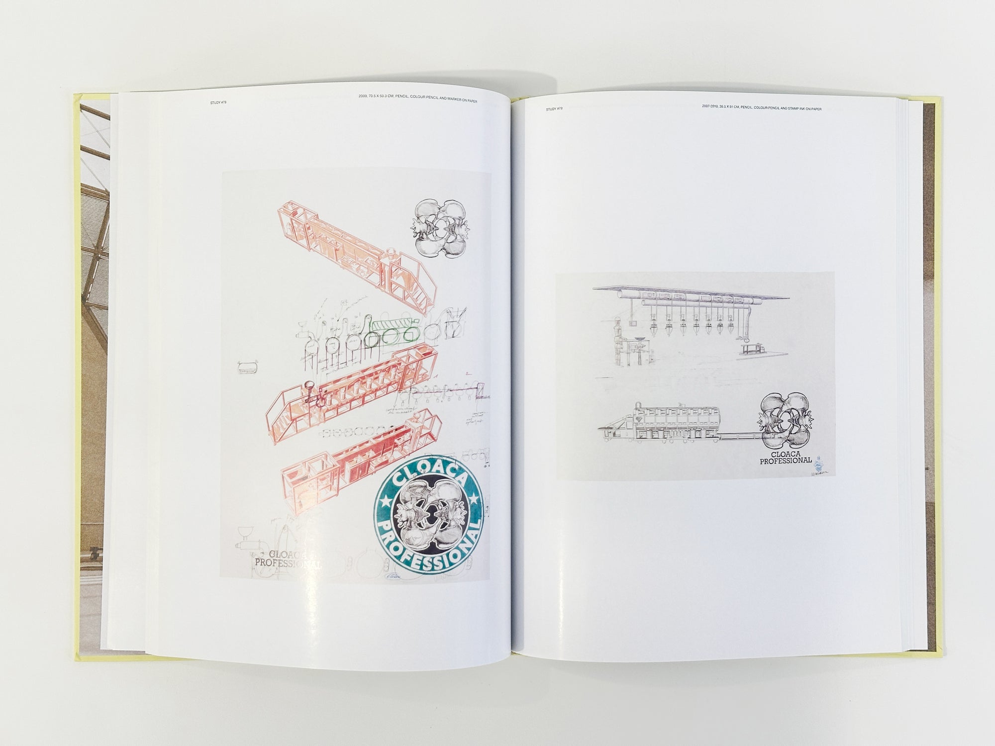Wim Delvoye - Studies for Cloaca (2005-2010)