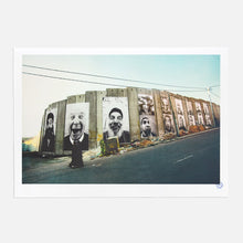 Load image into Gallery viewer, JR - 29MM, Face 2 Face, Separation Wall, Security Fence, Palestinian Side, Bethlehem, 2007
