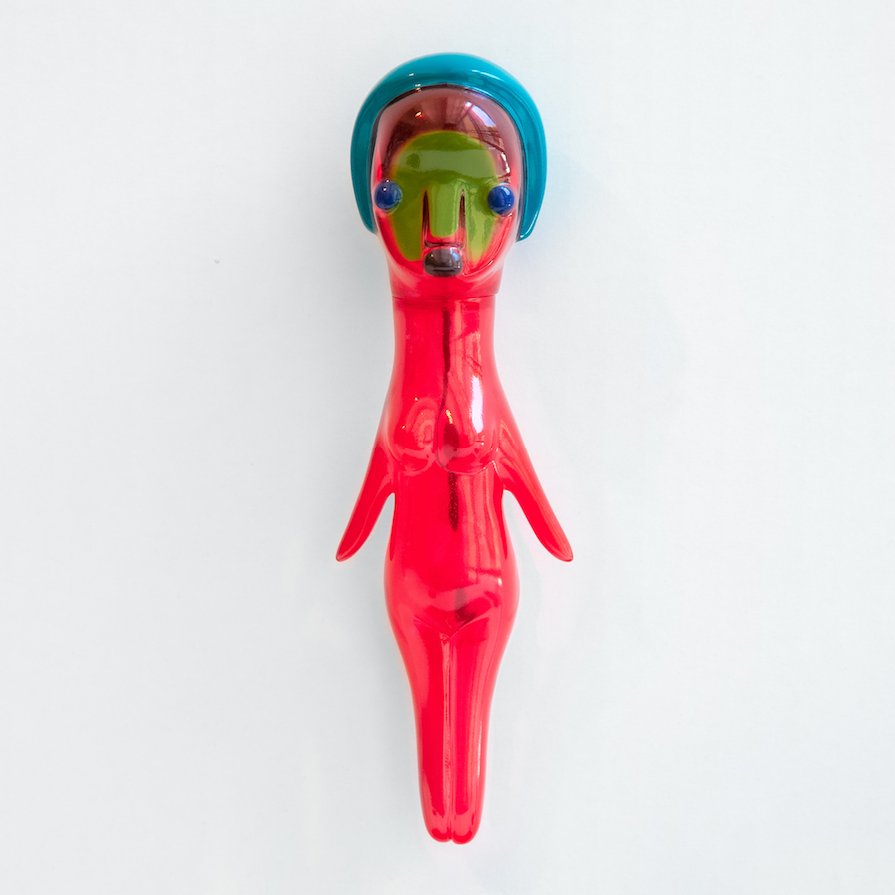 Izumi Kato - Soft Vinyl Figurine - Girl (Transparent Red Exclusive)
