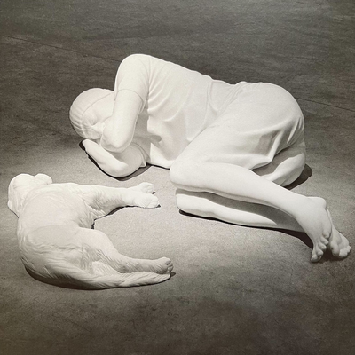 Maurizio Cattelan - Breath Ghosts Blind