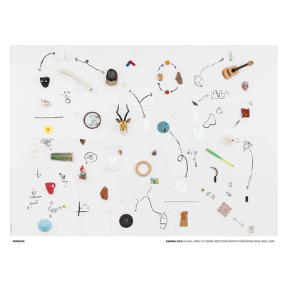 Gabriel Rico - Exhibition Poster - Mural, from the Series Reduccion Objectiva Orquestada, 2016-2021 (Available Signed)