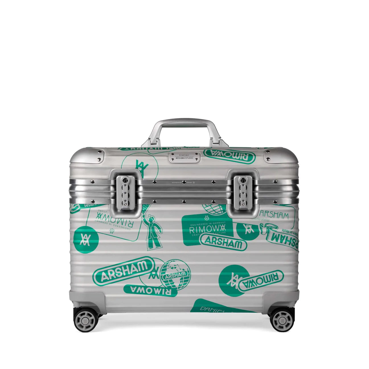 Daniel Arsham x RIMOWA - Eroded Turntable (Silver)