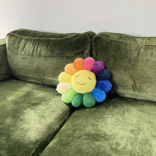 Load image into Gallery viewer, Takashi Murakami - Flower Pillow - Rainbow (30cm)
