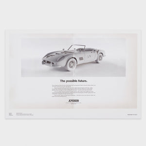 Daniel Arsham - Fictional Advertisement Poster - 250 GT California (Individual)