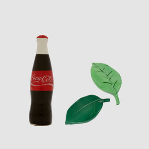 Gabriel Rico - Yardstick I (Coke, Leaves), 2019