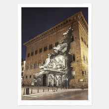 Load image into Gallery viewer, JR - La Ferita, 25 Mars 2021, 19H07, Palazzo Strozzi, Florence, Italie, 2021
