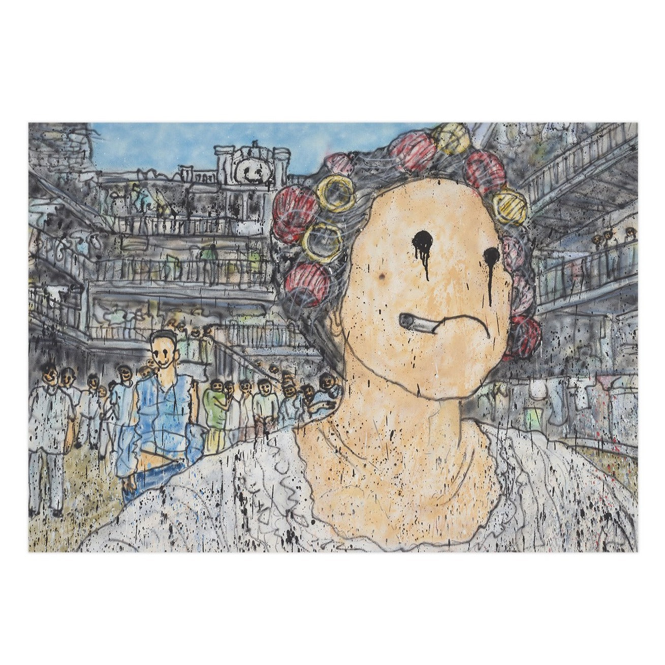 madsaki ポスター作品 2020「Kung Fu Hustle Ⅱ_P」 Madsak_Kung_Fu_Hustle_II__insp