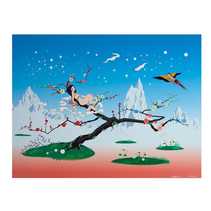 Chiho Aoshima - Japanese Apricot 1, 1999 (Available Framed