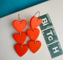 Load image into Gallery viewer, Chungawawa Queen of Hearts Earrings
