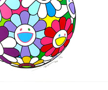 Load image into Gallery viewer, Takashi Murakami - Atop a Ball of Flowers, a Panda Cub Sits Properly
