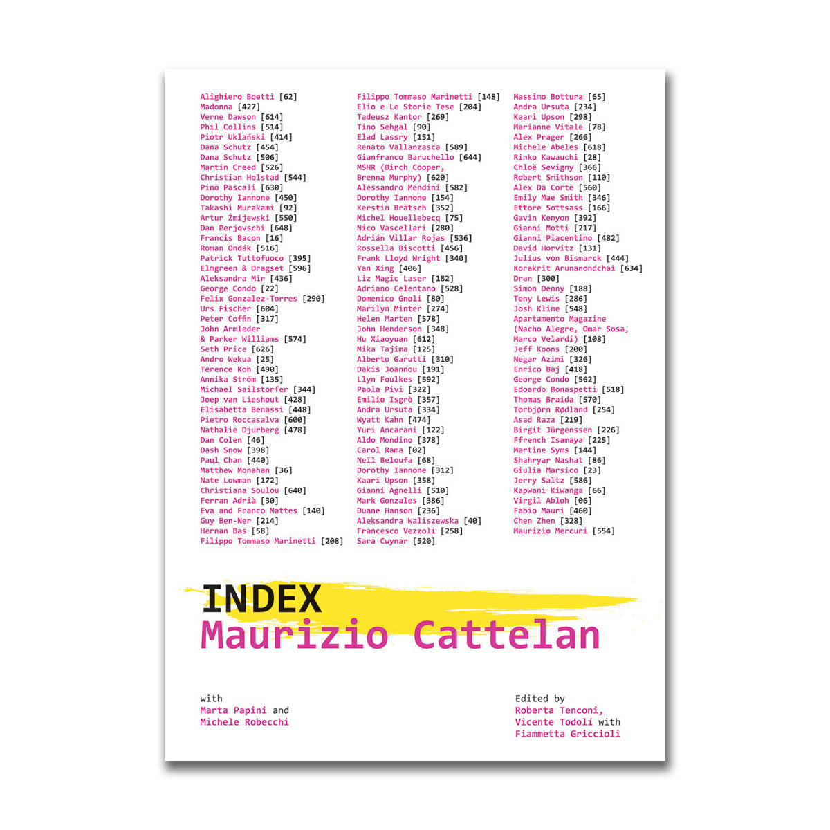 Maurizio Cattelan - Index