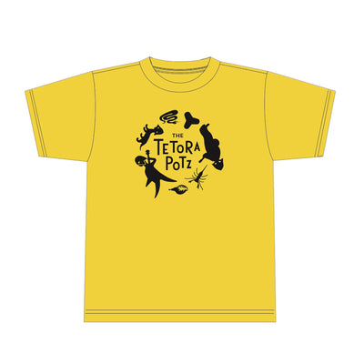 Izumi Kato - The Tetorapotz - Short Sleeve T-Shirt (Yellow)