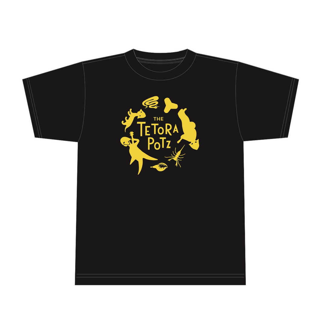 Izumi Kato - The Tetorapotz Short Sleeve T-Shirt (Black) (Available Signed)