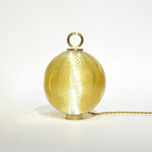 Load image into Gallery viewer, Jean-Michel Othoniel - Perle Lamp - Ambre Jaune Mica
