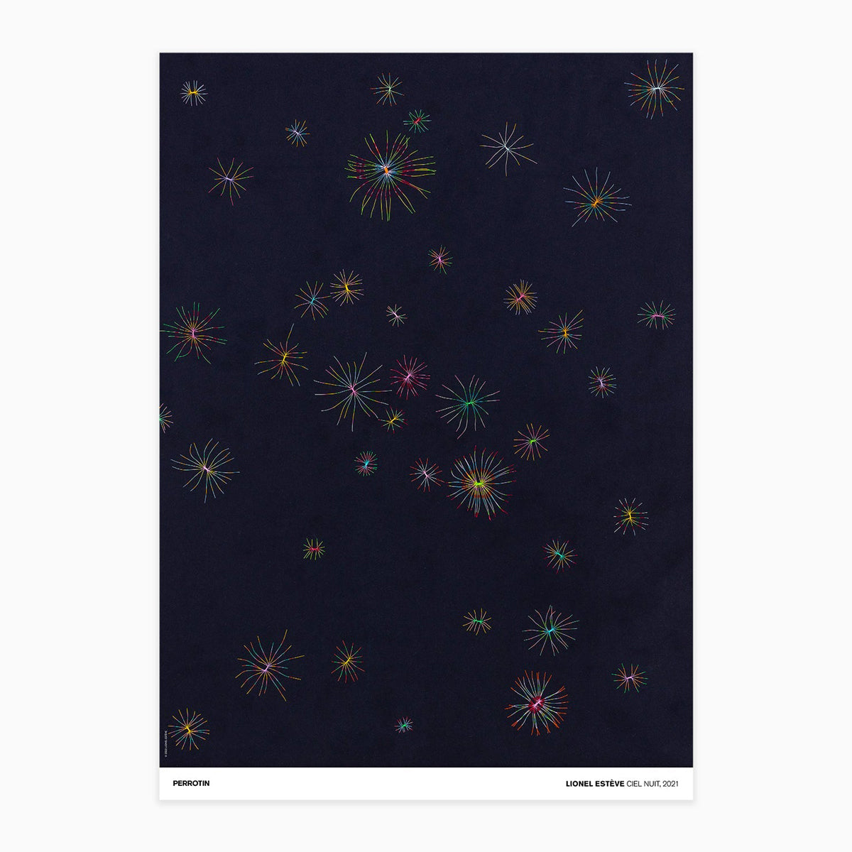 Lionel Estève - Ciel Nuit, 2021 (Standard)