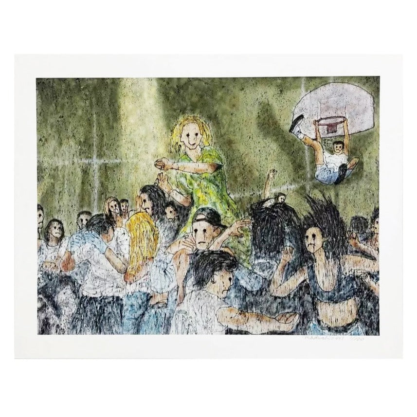 【未使用品】 (Homage Low How Hello Hello Hello - Madsaki to 1991 Nirvana 版画