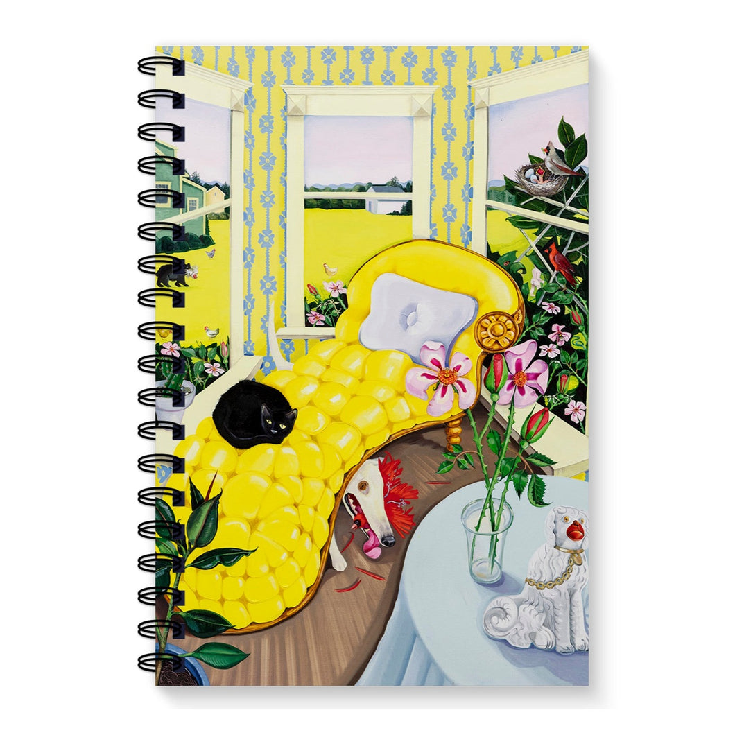 Nikki Maloof - Spiral Notebook: In the Yellow Room