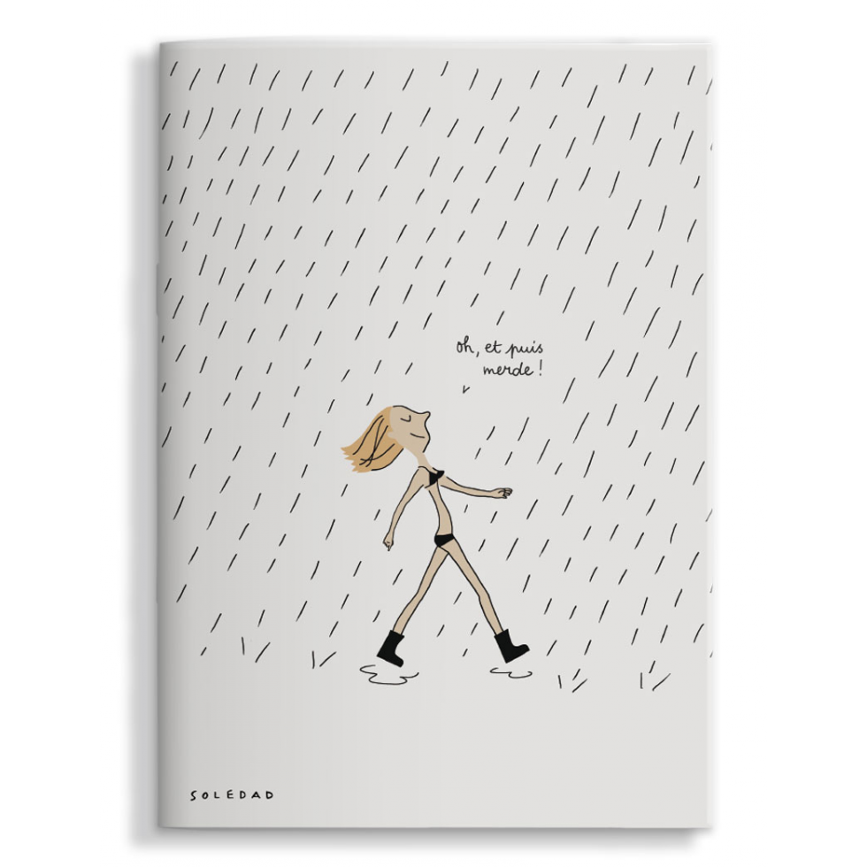 Soledad - Pluie (Rain) Notebook