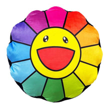 Load image into Gallery viewer, Takashi Murakami - Flower Pillow - Kintaro Ame Cut Candy Style - Rainbow (60cm)
