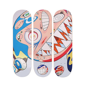Takashi Murakami - Skateboard Deck - CC2018 Flying Dob (Set of 3)