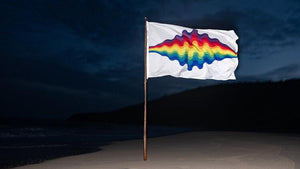 Julio Le Parc - Ocean Plastic™ Artist Flag