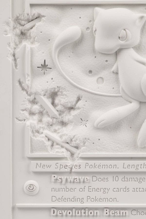 Daniel Arsham - Crystalized Mew Card Perrotin New York Daniel Arsham - Crystalized Mew Card Perrotin New York
