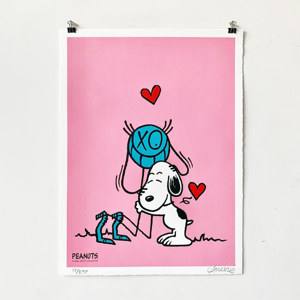 Mr. Andre - Mr. A Loves Snoopy (Pink)